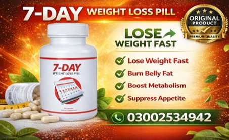 7 Day Weight Loss Pills in Pakistan
