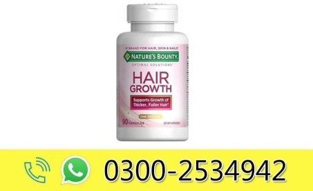 Nature's Bounty Optimal Solutions Hair Growth Capsules in Pakistan