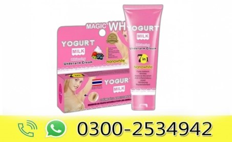 7 In 1 Underarm Magic White Yogurt Milk Cream in Pakistan