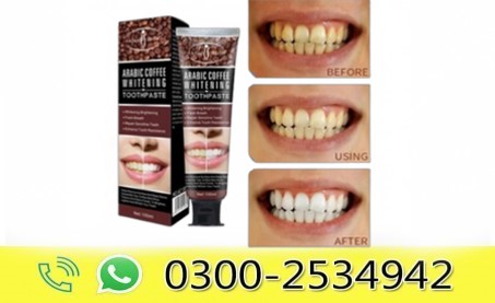 Arabic Coffee Whitening Toothpaste in Pakistan