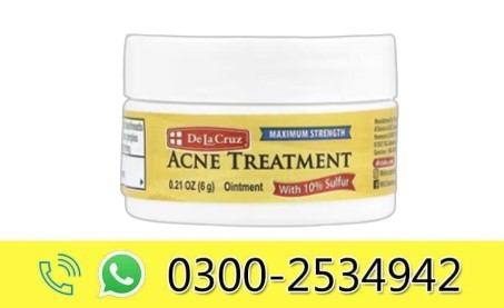 De La Cruz Acne Treatment Ointment With 10% Sulfur in Pakistan