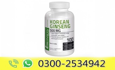 Korean Panax Ginseng Root in Pakistan