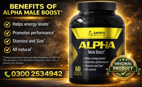 Alpha Male Enhancement Pills in Pakistan