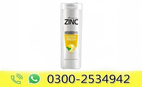 Zinc Active Fresh Anti Dandruff Shampoo in Pakistan