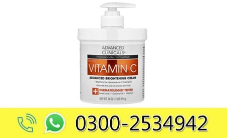 Advanced Clinicals Vitamin C Advanced Brightening Cream in Pakistan
