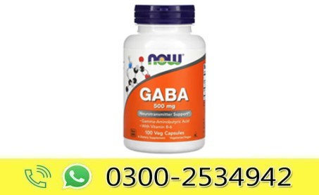 Gaba With Vitamin B-6 Capsules in Pakistan