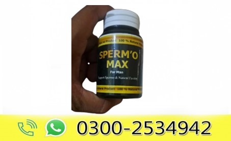 Sperm'O Maxx Capsules in Pakistan